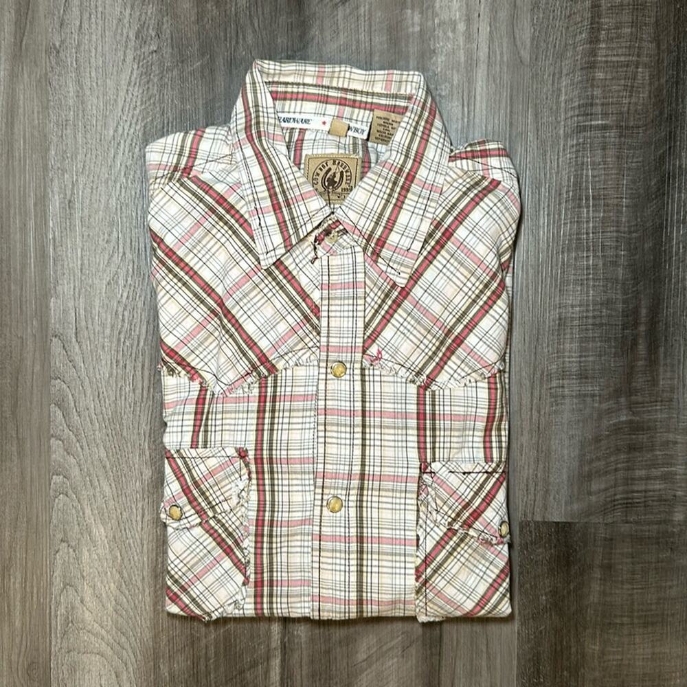 Cowboy Hardware Western Long Sleeve Pearl Snap - Medium